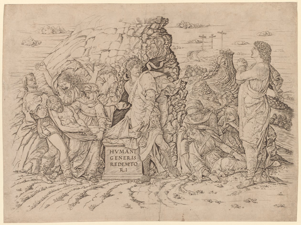 Gravläggningen av Andrea Mantegna