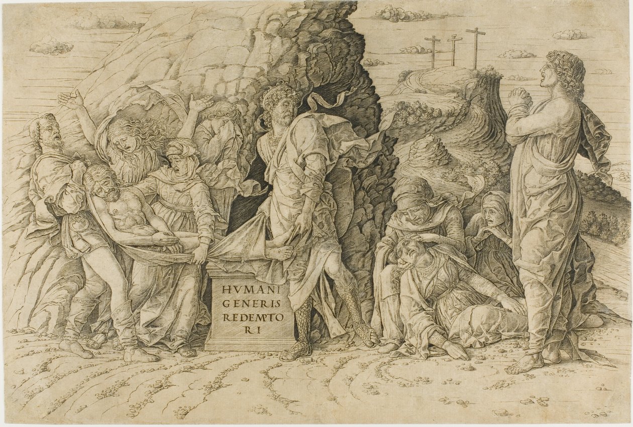 Gravläggningen av Andrea Mantegna