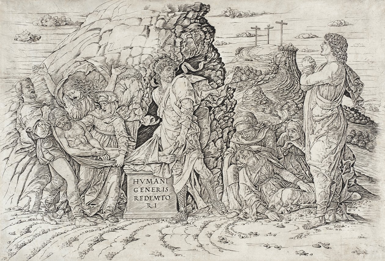 Gravläggningen av Andrea Mantegna