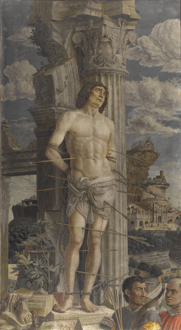 Sankt Sebastians martyrskap av Andrea Mantegna