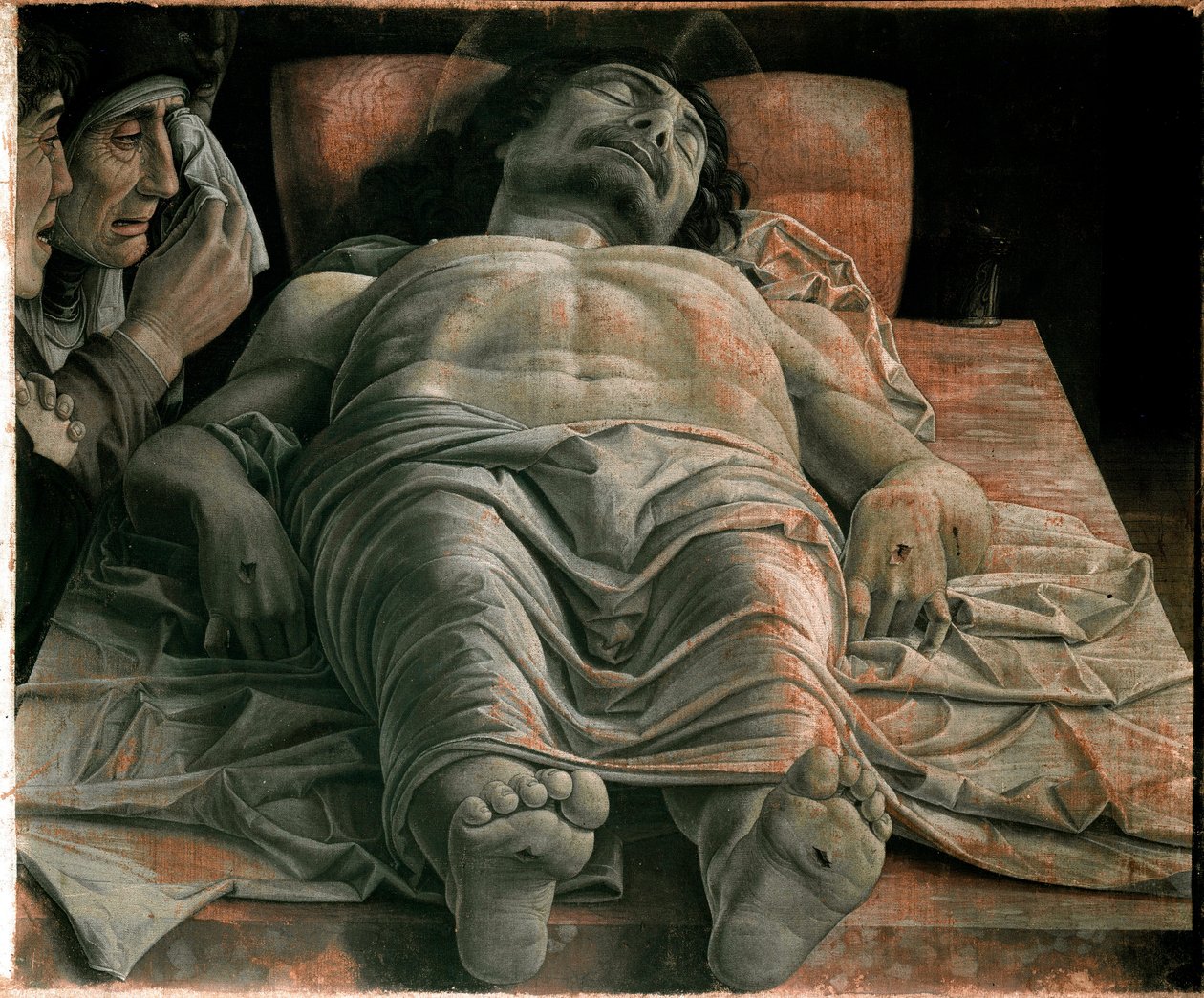 Den döde Kristus av Andrea Mantegna