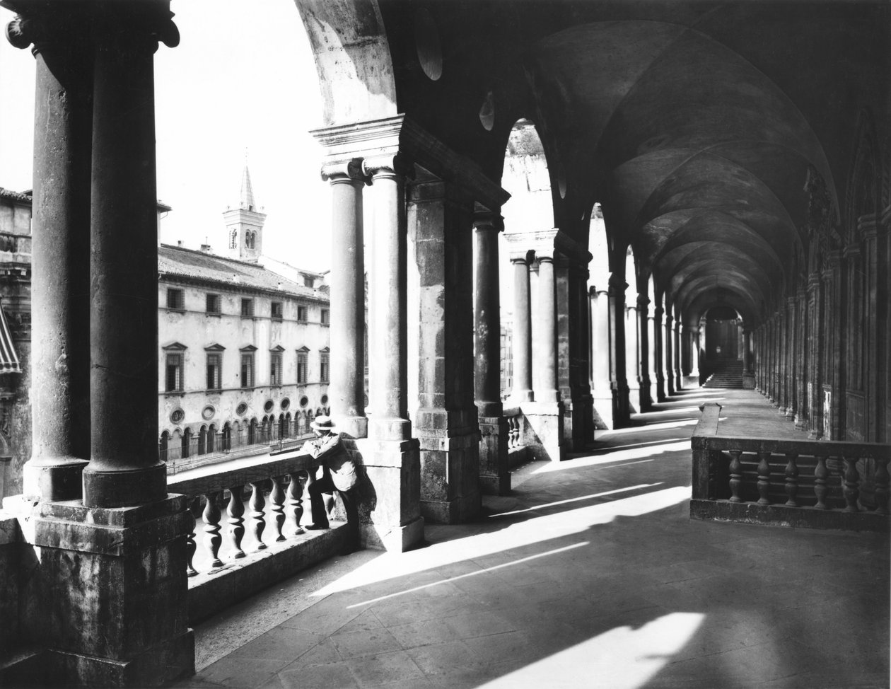 Loggia av Basilica Palladiana, byggd 1549-1614 av Andrea Palladio