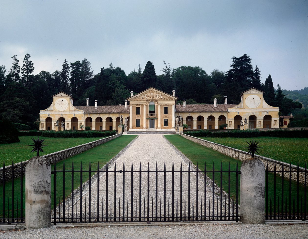 Utsikt över villan Barbaro eller Volpi av Andrea Palladio