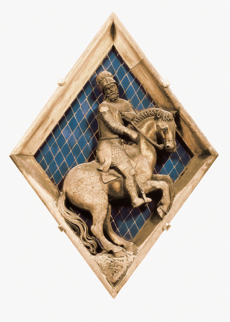 Mars, skulptur i lågrelief av Andrea Pisano av Andrea Pisano