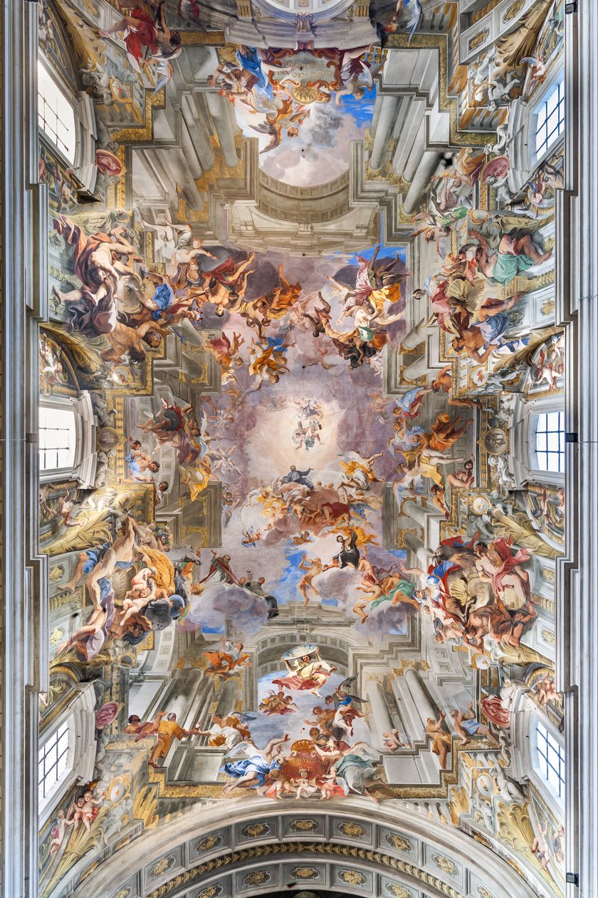 St Ignatius ära av Andrea Pozzo