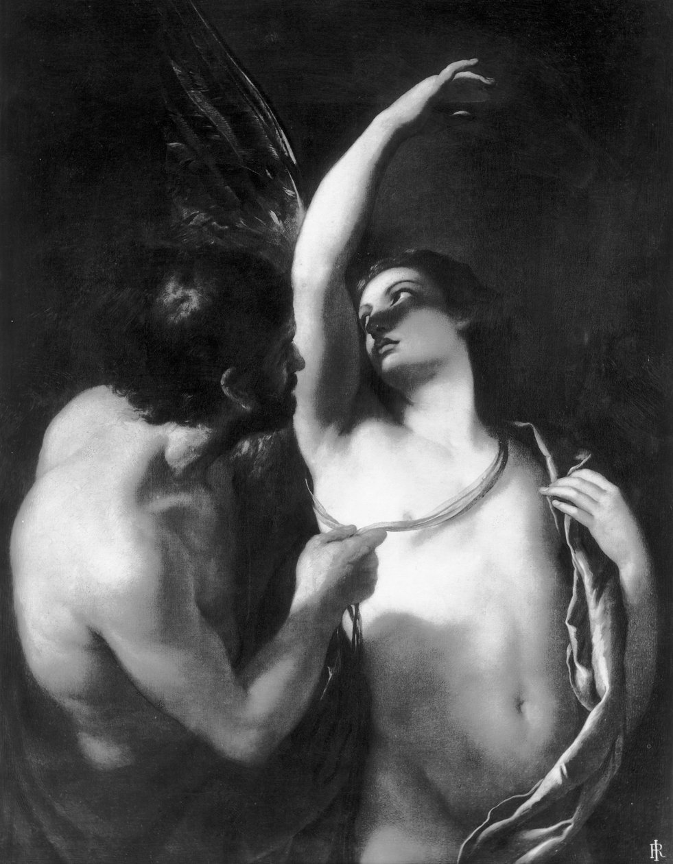 Daedalus och Ikaros av Andrea Sacchi