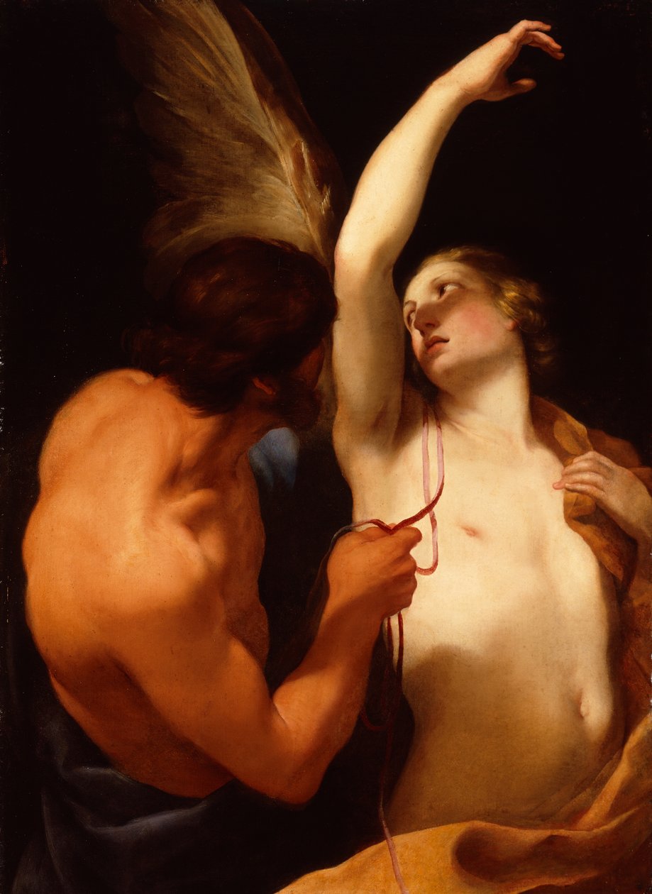Daedalus och Ikaros, ca 1645 (olja på duk) av Andrea Sacchi
