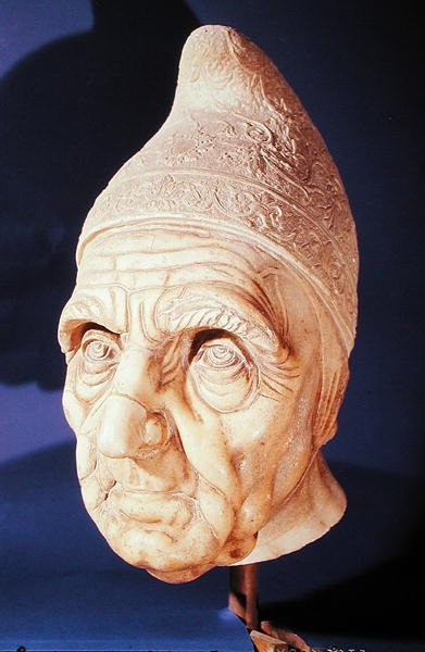 Byst av dogen Francesco Foscari (1373-1457) av Andrea da Milano attr. to Bregno