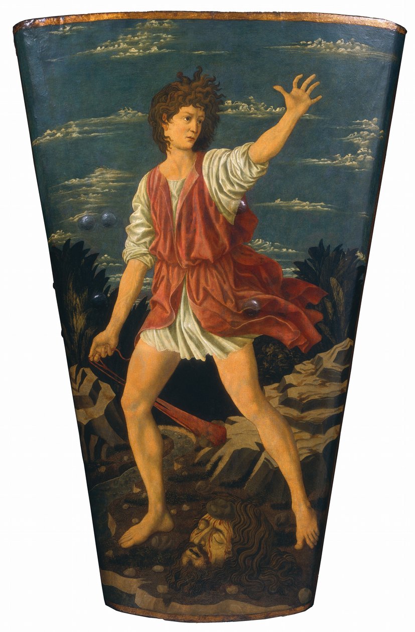 David med Goliats huvud av Andrea del Castagno