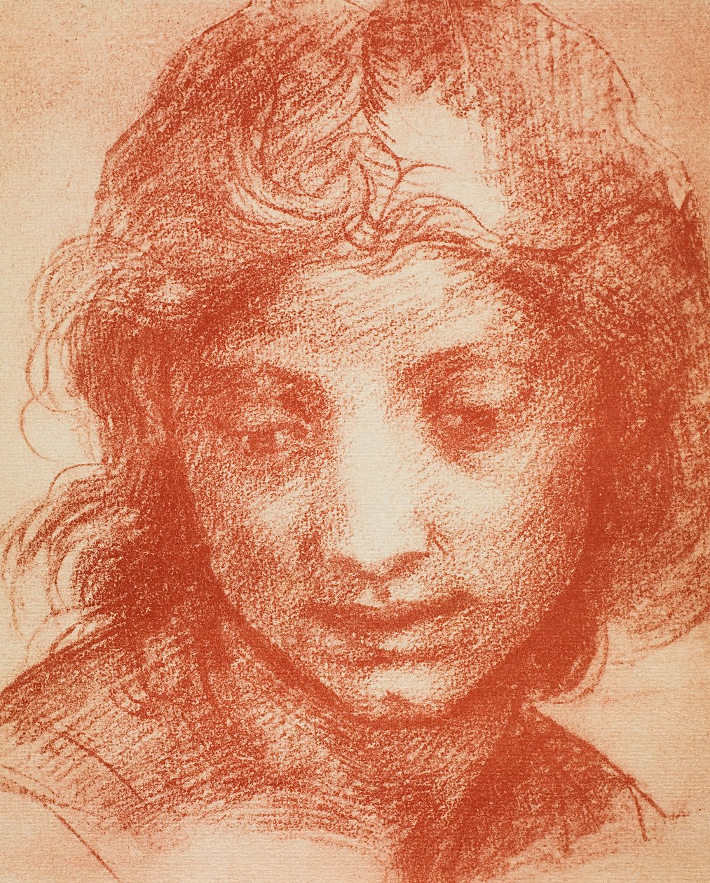 Pojkar huvud av Andrea del Sarto