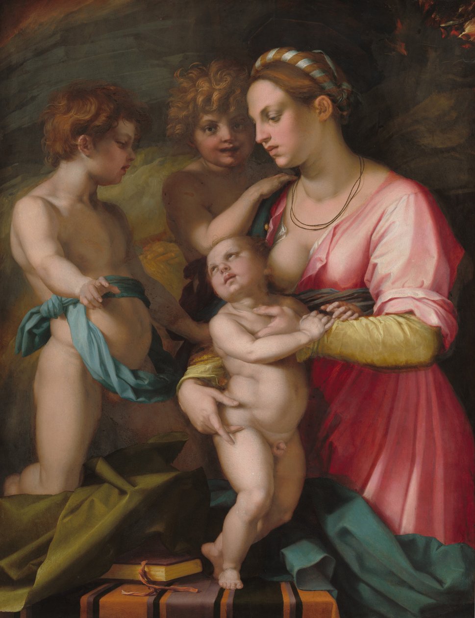 Välgörenhet, före 1530. av Andrea del Sarto