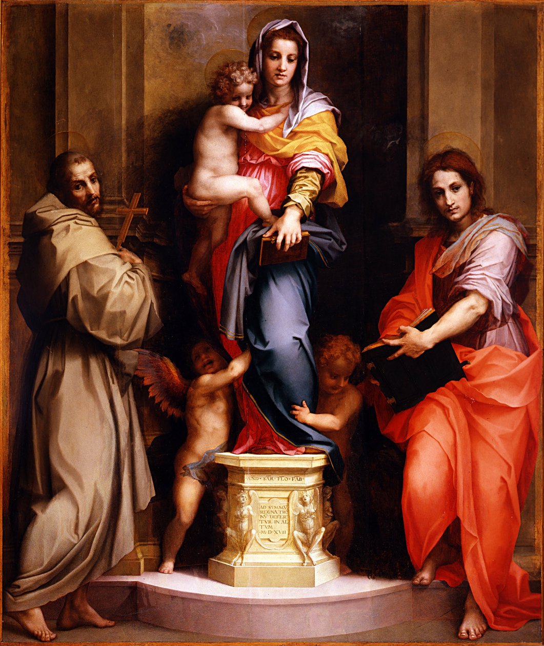 Madonna of the Harpies av Andrea del Sarto