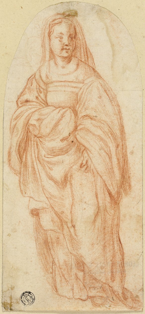 Stående Kvinna av Andrea del Sarto