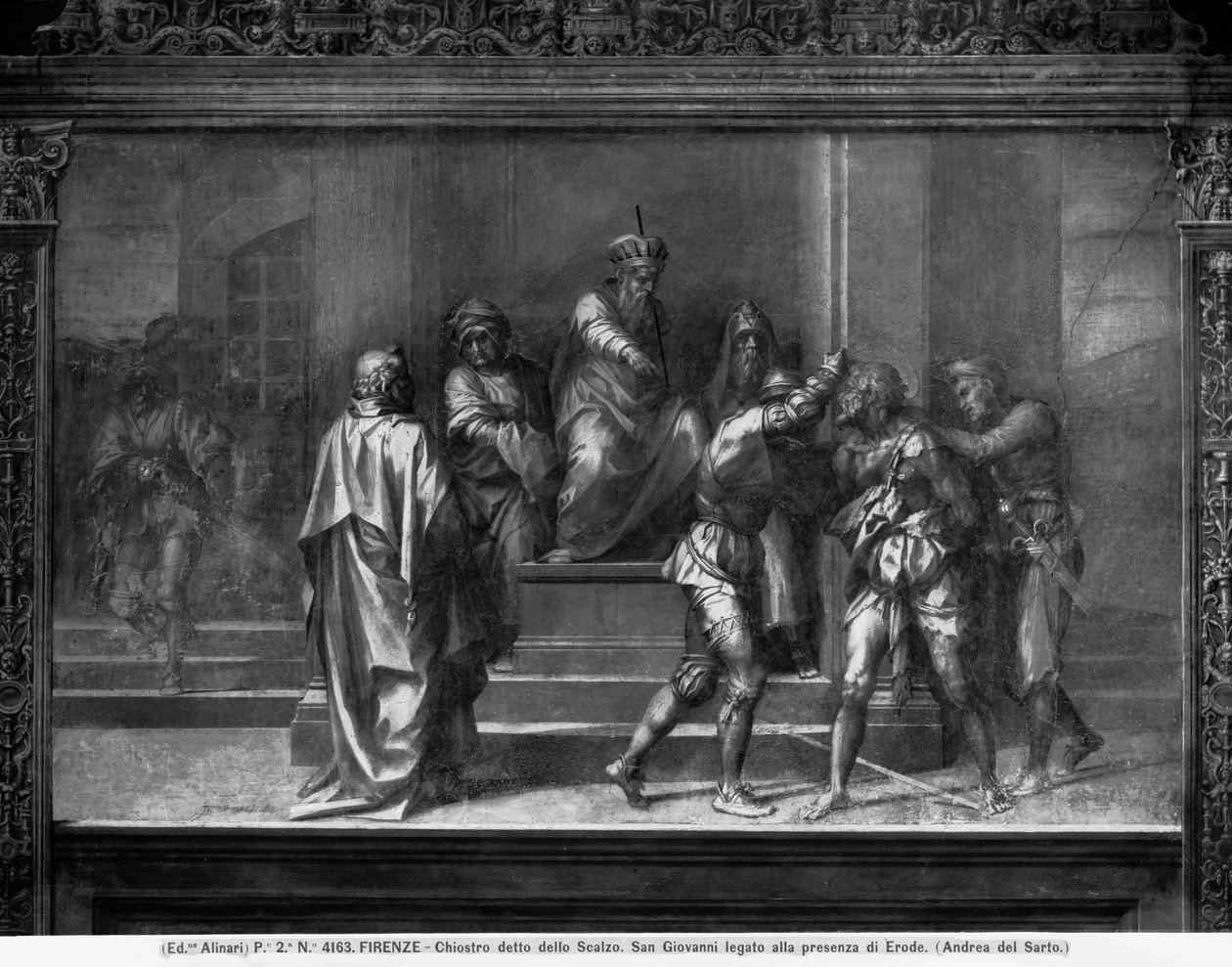 The Arrest of St John, ca 1520 (fresk) av Andrea del Sarto