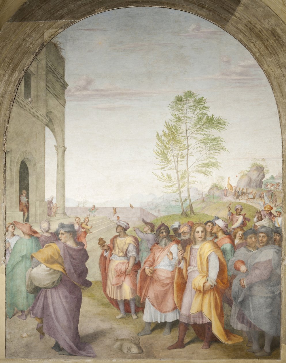 Magiernas resa av Andrea del Sarto