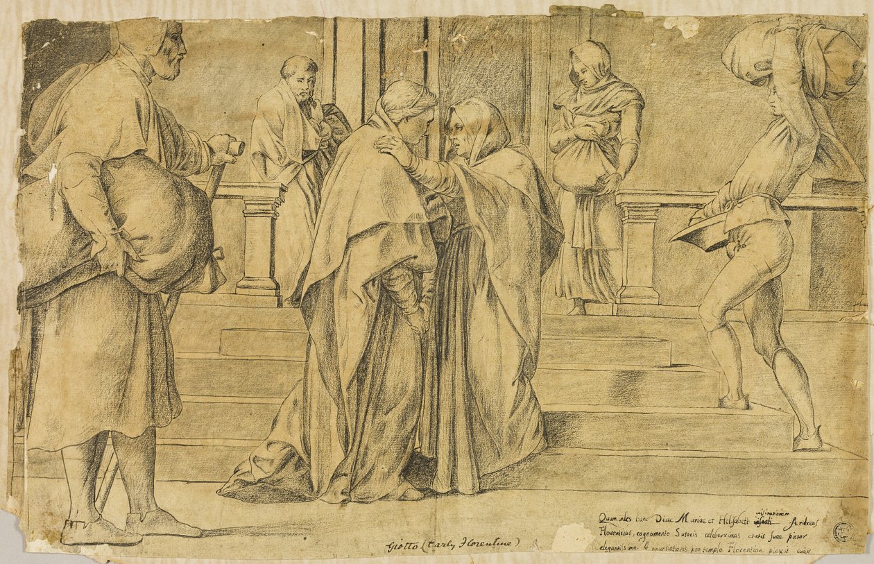 Visitation av Andrea del Sarto