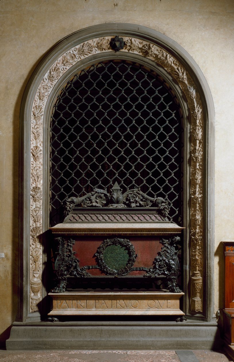 Begravningsmonument över Piero och Giovanni de Medici, son till Cosimo de Medici den äldre av Andrea del Verrocchio