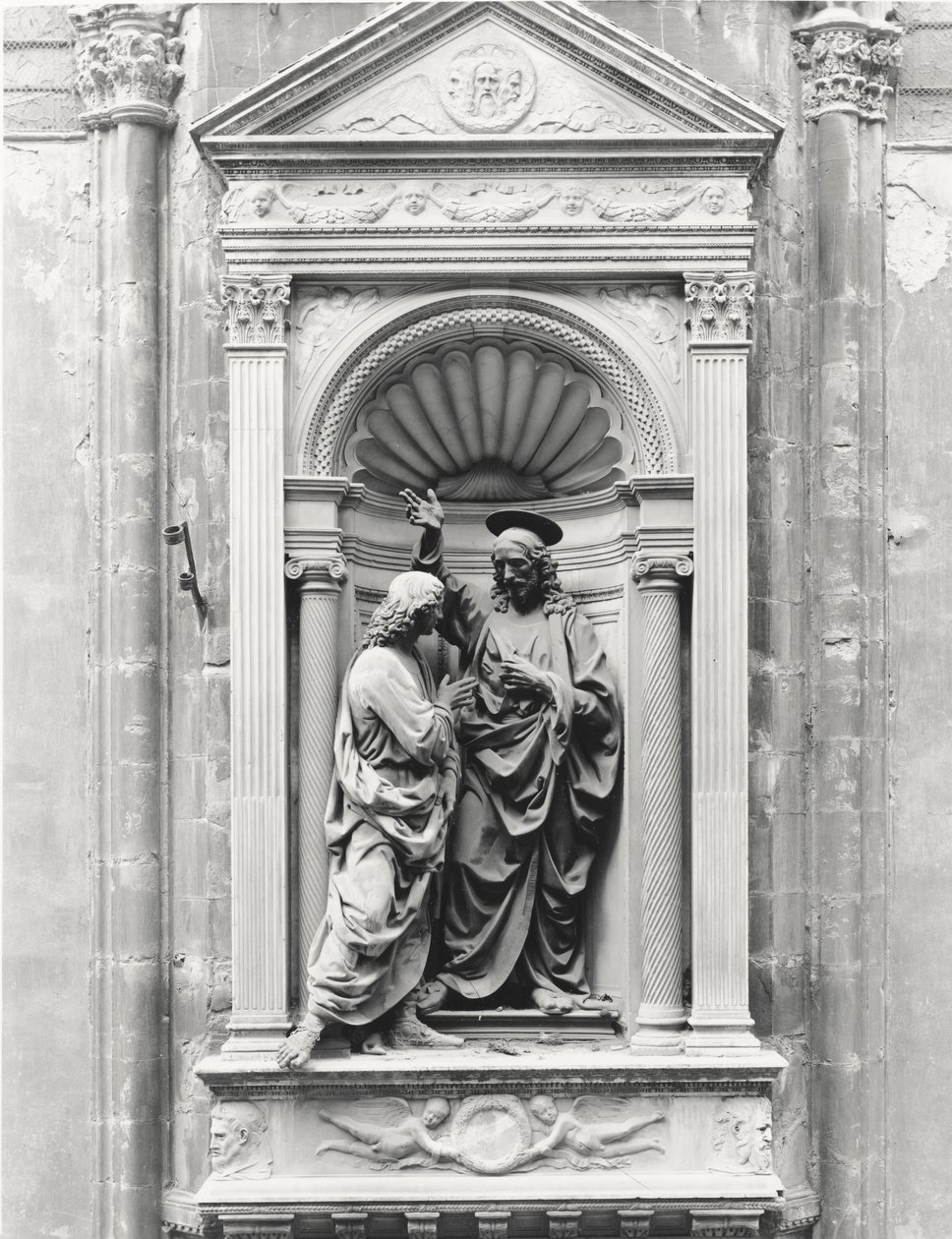 Otrolighet av St. Thomas av Andrea del Verrocchio