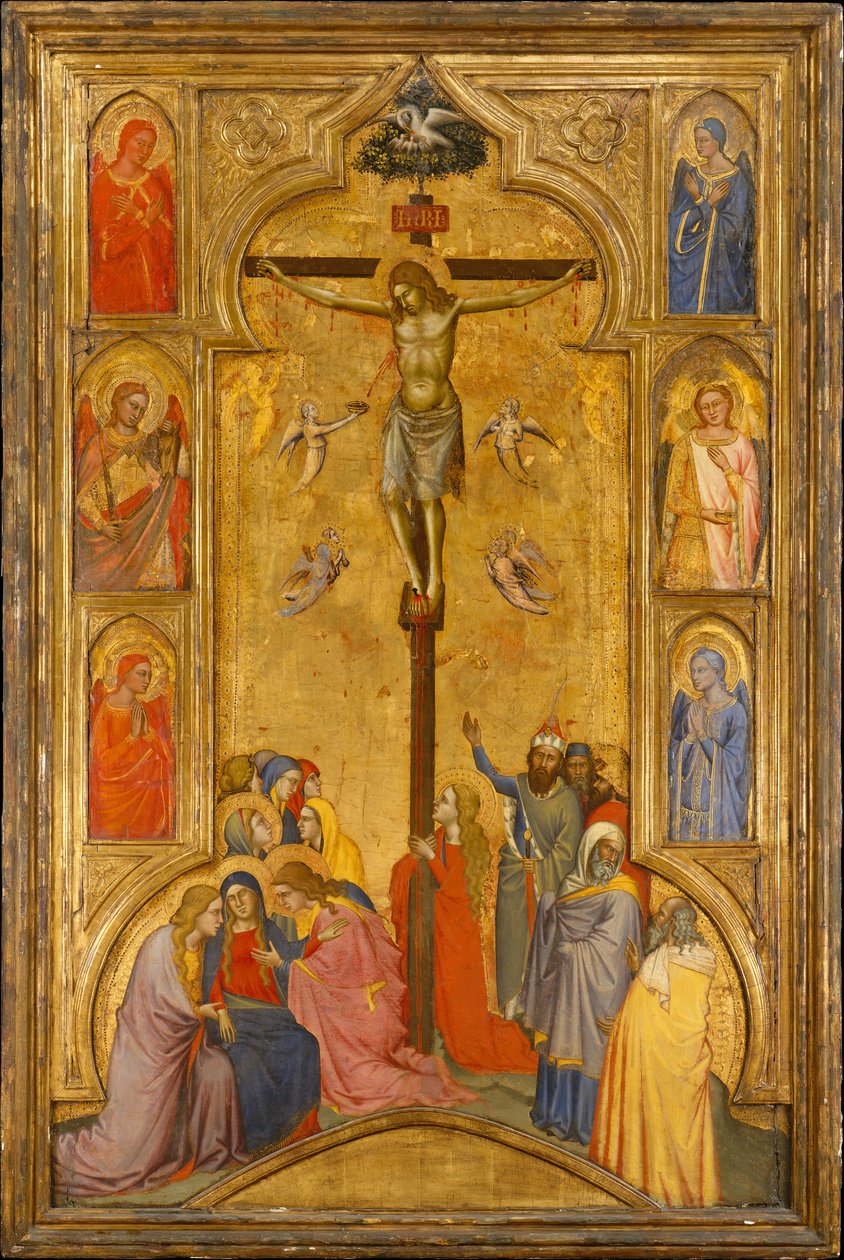 Korsfästelsen, ca. 1365. av Andrea di Cione