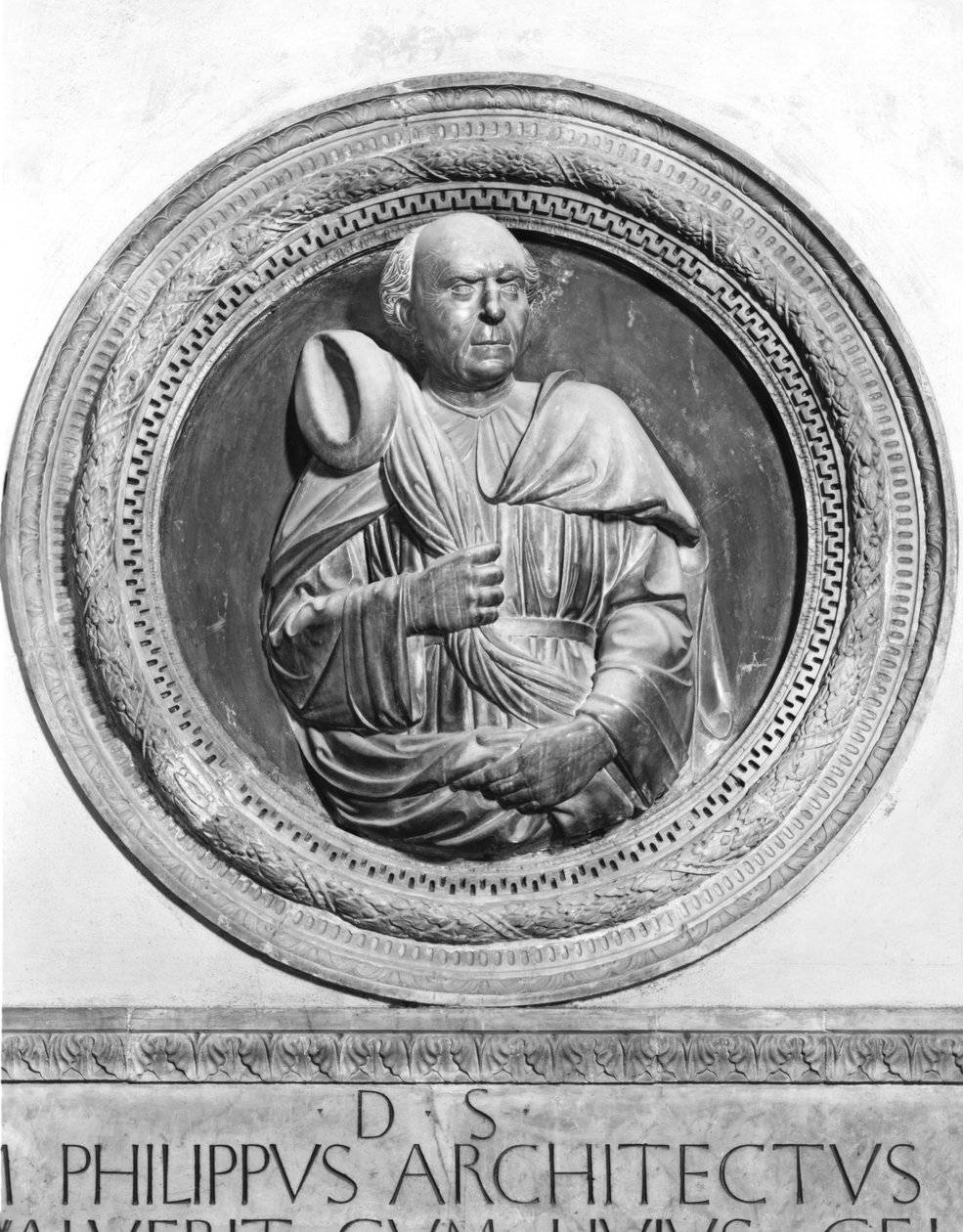 Byst av Filippo Brunelleschi (1377-1446) av Andrea di Lazzaro Cavalcanti