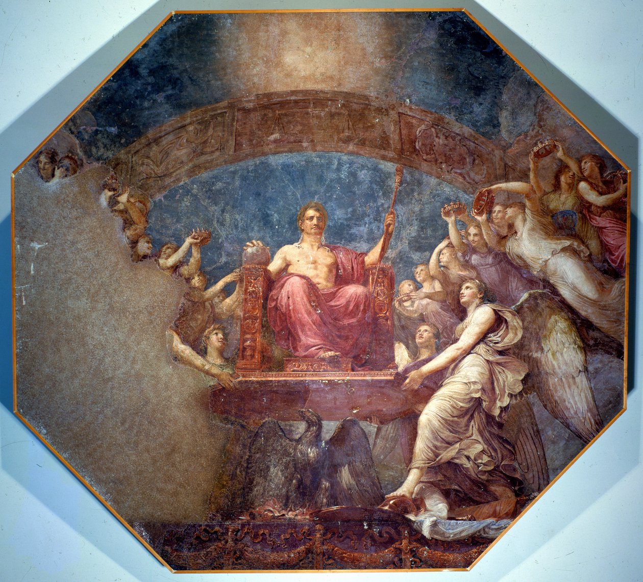 Napoleons apoteos, Villa Carlotta, Tremezzo av Andrea the Elder Appiani