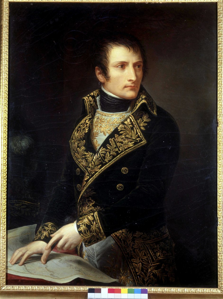 Porträtt av Bonapartes premiärkonsul - av Andrea Appiani. Risorgimentos museum. Milano av Andrea the Elder Appiani