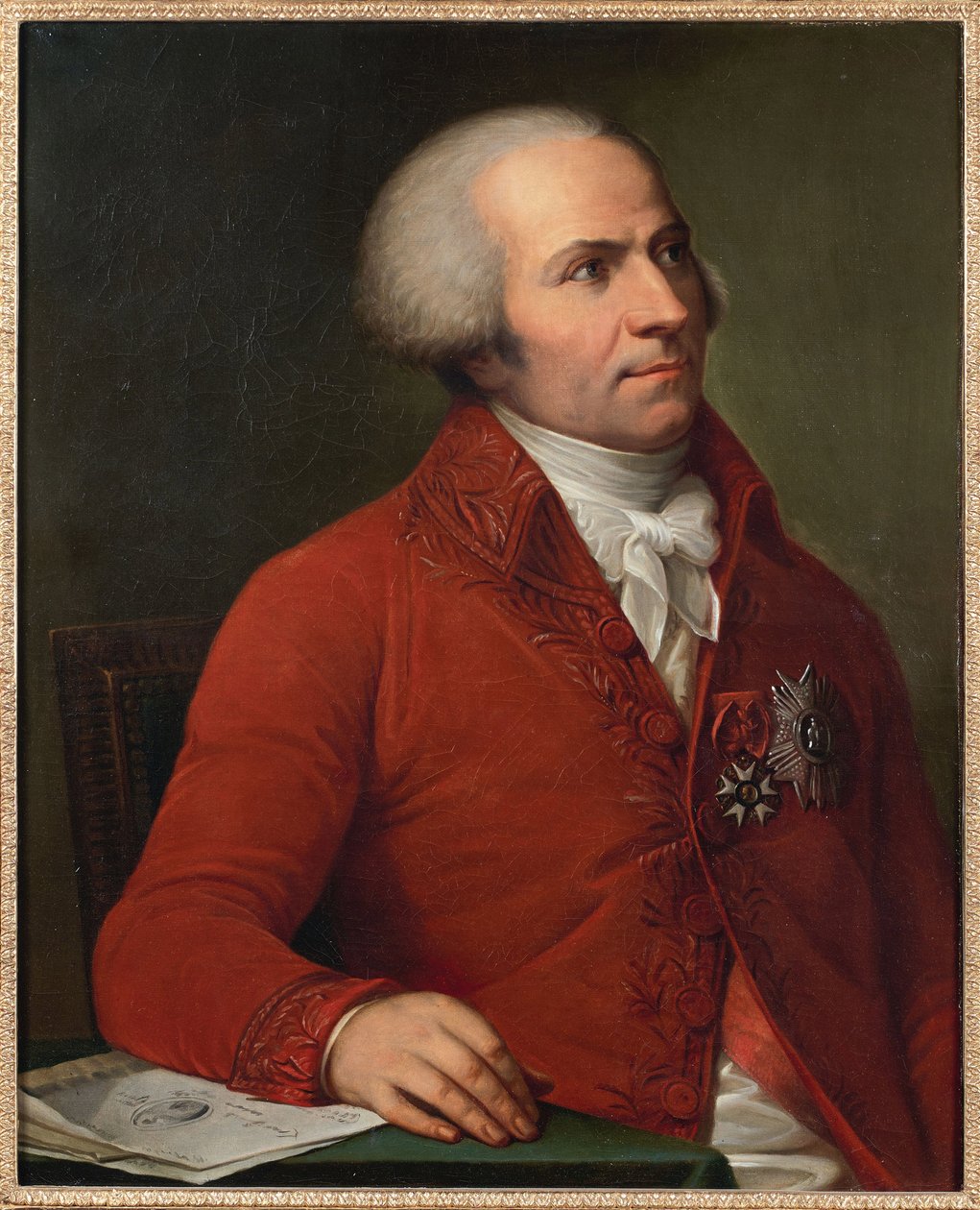 Porträtt av Claude-Louis Petiet av Andrea the Elder Appiani