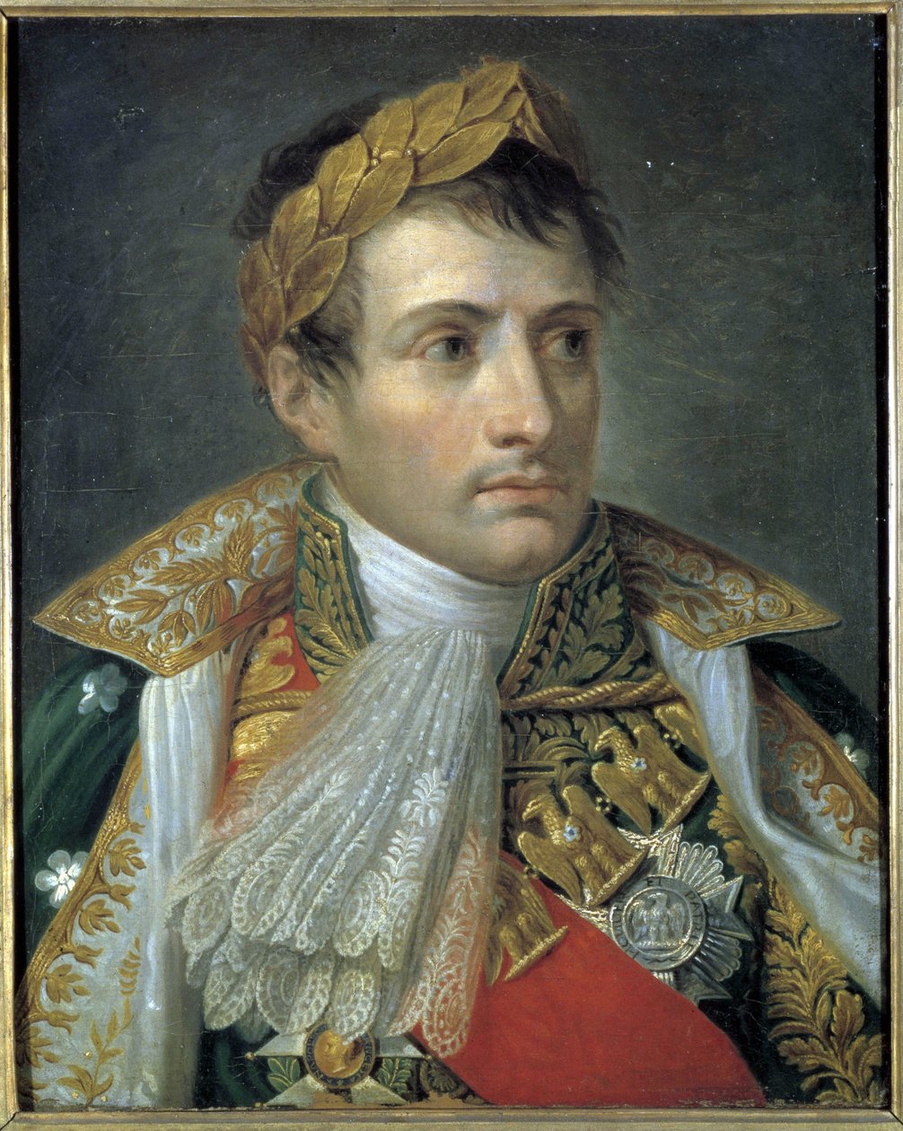 Porträtt av Napoleon I, målning av Andrea Appiani (1754 - 1817). Risorgimentos museum. Milano av Andrea the Elder Appiani