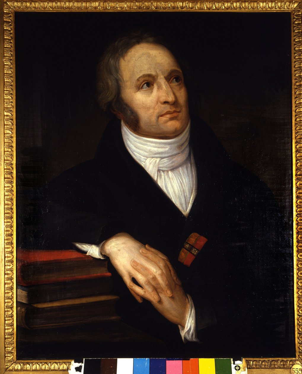 Porträtt av Vincenzo Monti (1754 - 1828), italiensk poet. Målning av Andrea Appiani (1754-1819). 1809. Konstgalleriet Brera, Milano av Andrea the Elder Appiani