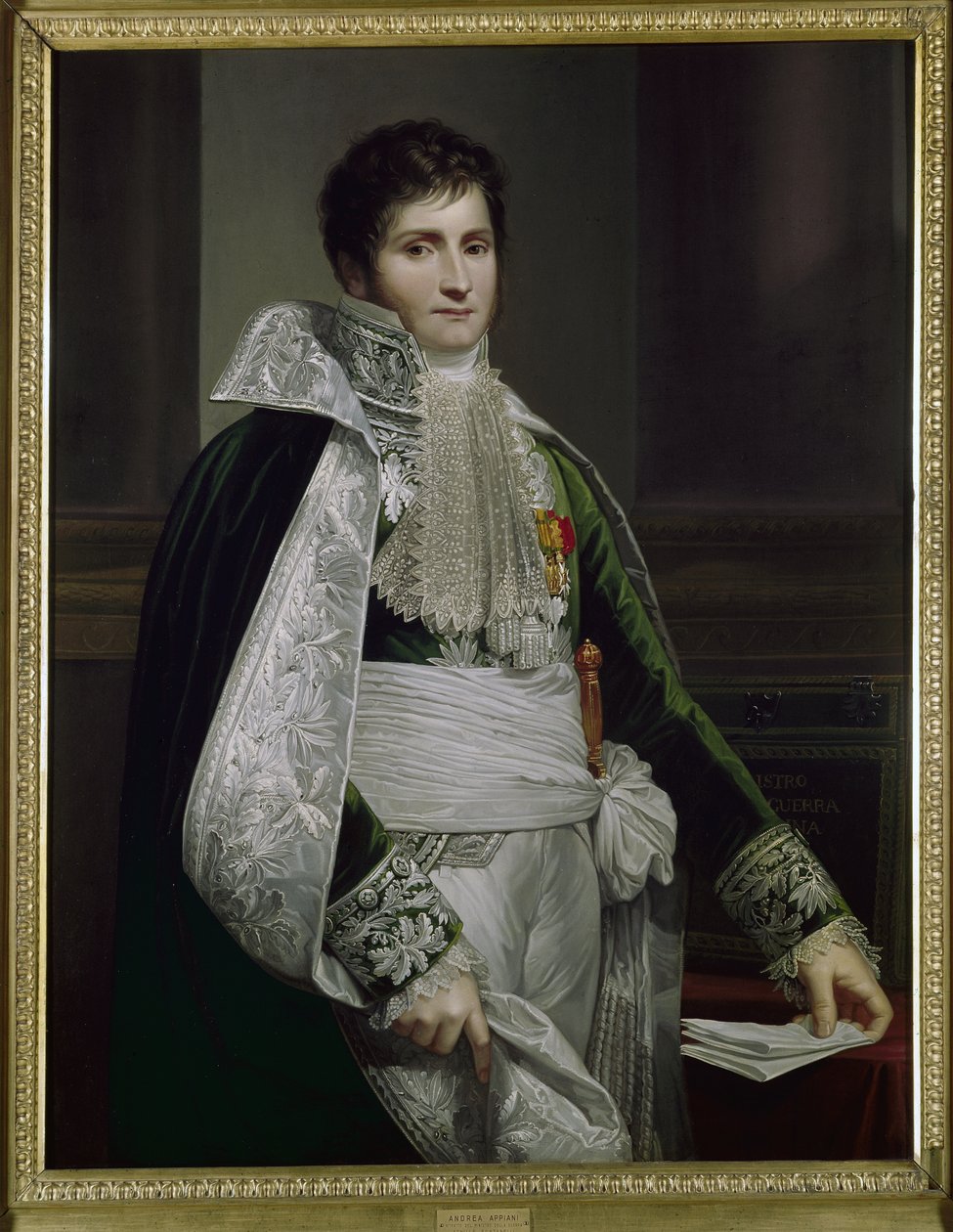 Porträtt av markisen Achille Fontanelli av Andrea the Elder Appiani