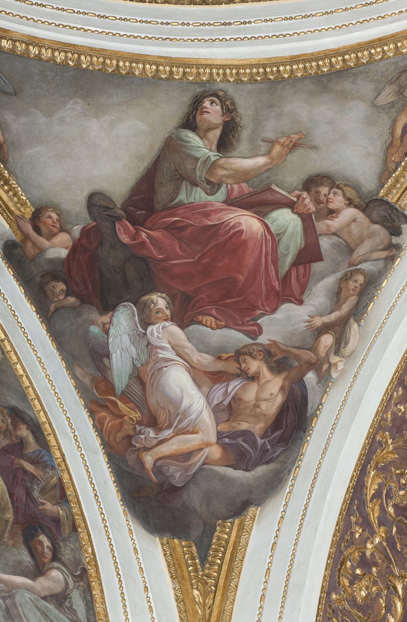 Sankt Johannes evangelisten, 1792-95 av Andrea the Elder Appiani