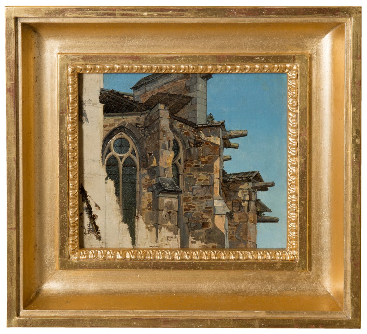 Altenbergs katedral. Studie av Andreas Achenbach