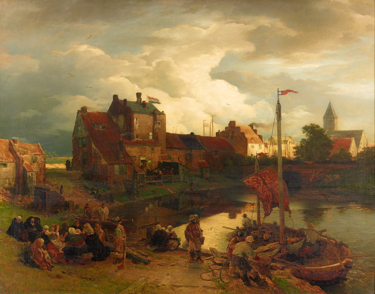 Visa av Andreas Achenbach