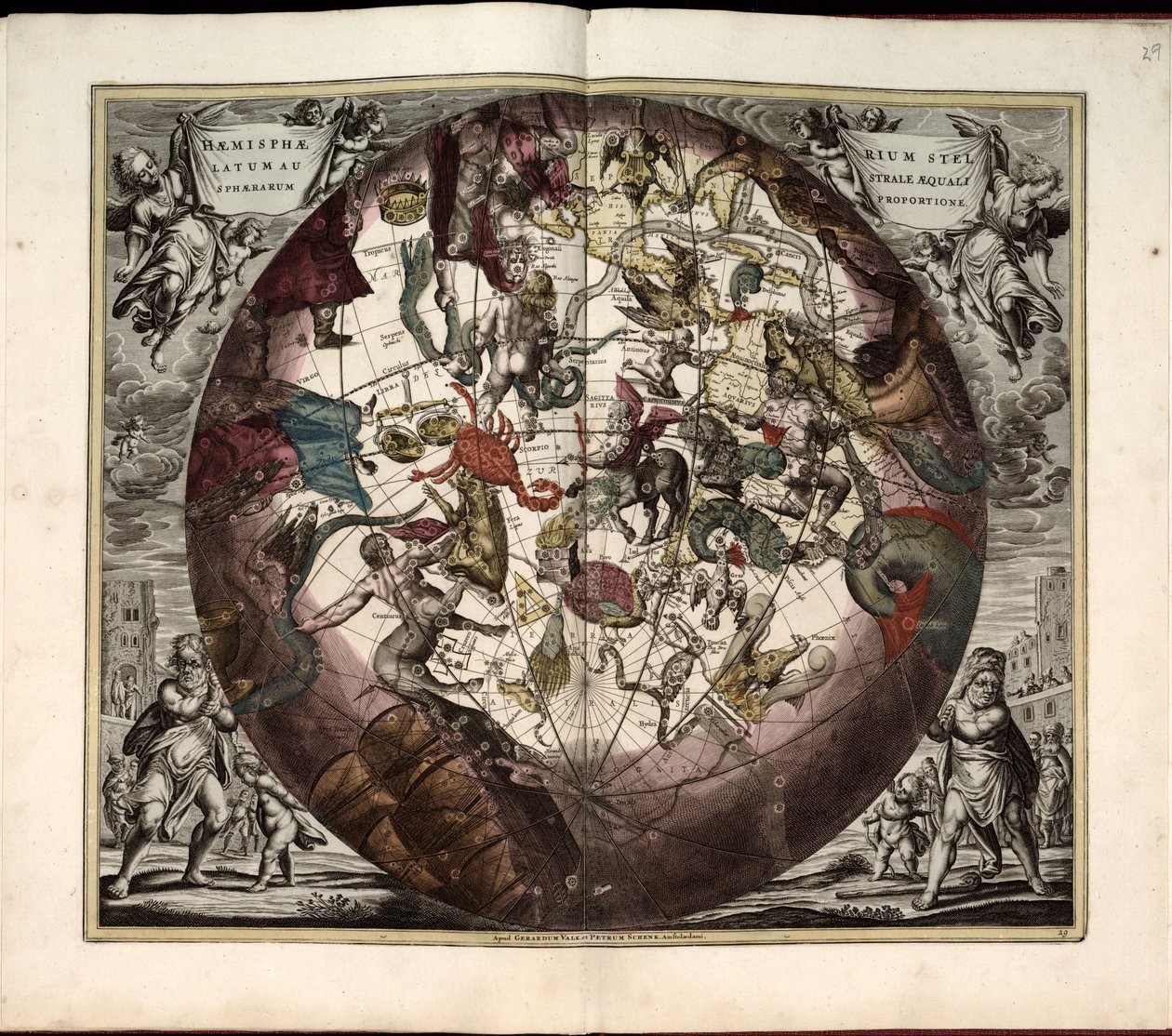 Makrokosmisk harmoni, eller, en ny och universell atlas, som presenterar en allmän och ny kosmografi av hela det skapade universum av Andreas Cellarius