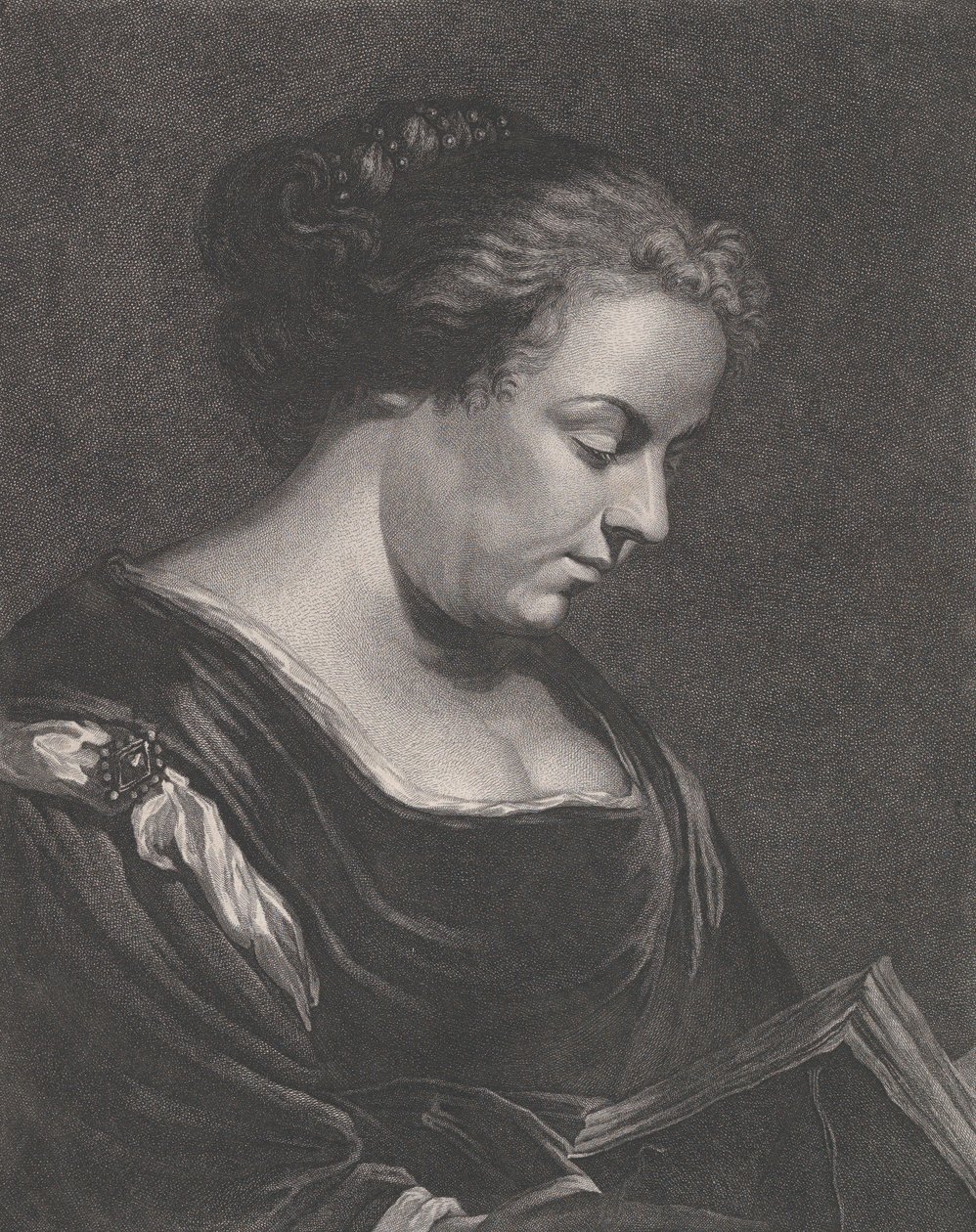 Porträtt av Isabella Brant, Rubens första fru, 1799-1810. av Andreas Ludwig Bissel