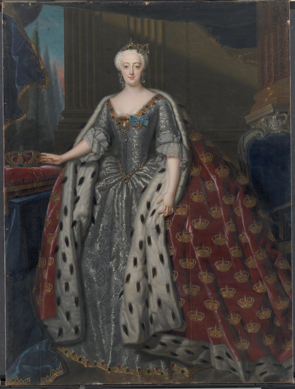 Sophie Magdalena, drottning av Christian VI av Andreas Møller