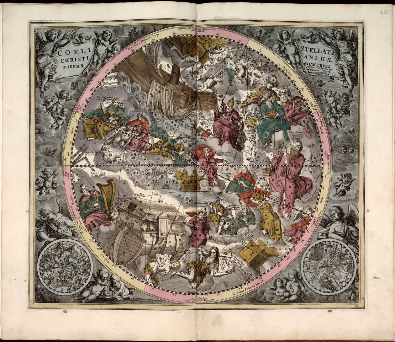 Phillips, 4274 Tillgänglig även via Library of Congresss webbplats som en rasterbild. Inkluderar index. Några plåtar graverade av Johannes van Loon. Utöver de 29 plåtar som anges i innehållsförteckningen finns en tilläggsskylt mellan plåten av Andreas; Schenk Cellarius