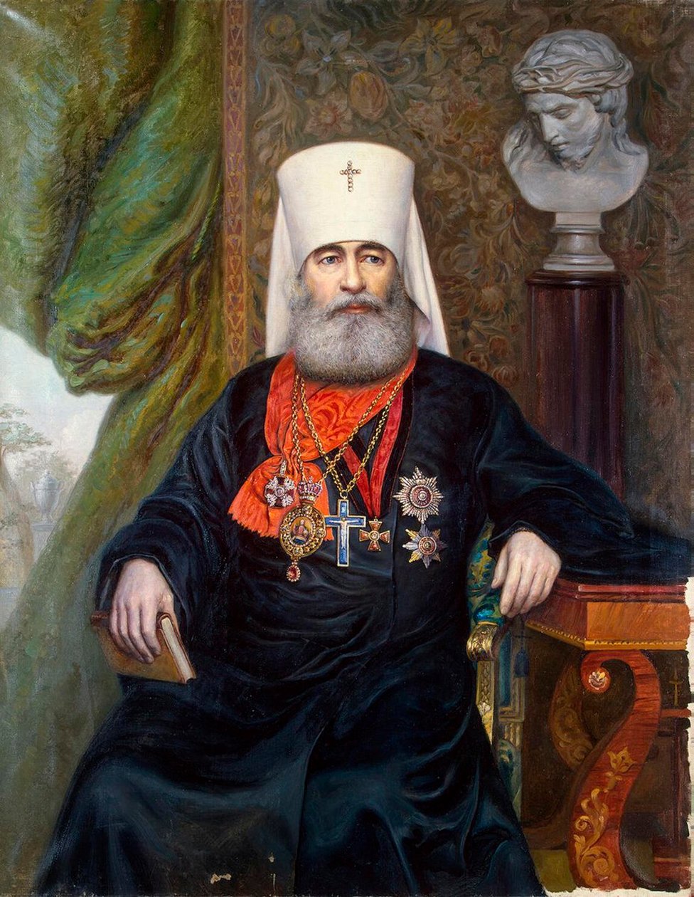 Porträtt av Metropolitan Antonius av Sankt Petersburg