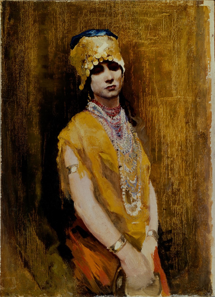 En dansare, slutet av 1800-talet. av Andrei Petrovich Ryabushkin