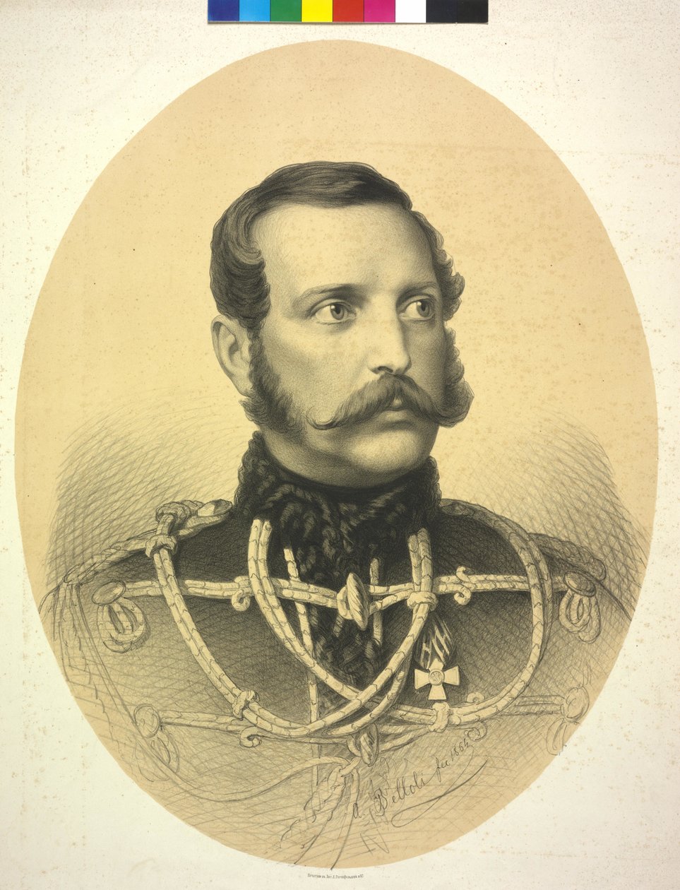 Kejsare av Ryssland Alexander II av Andrej Franzowitsch Belloli