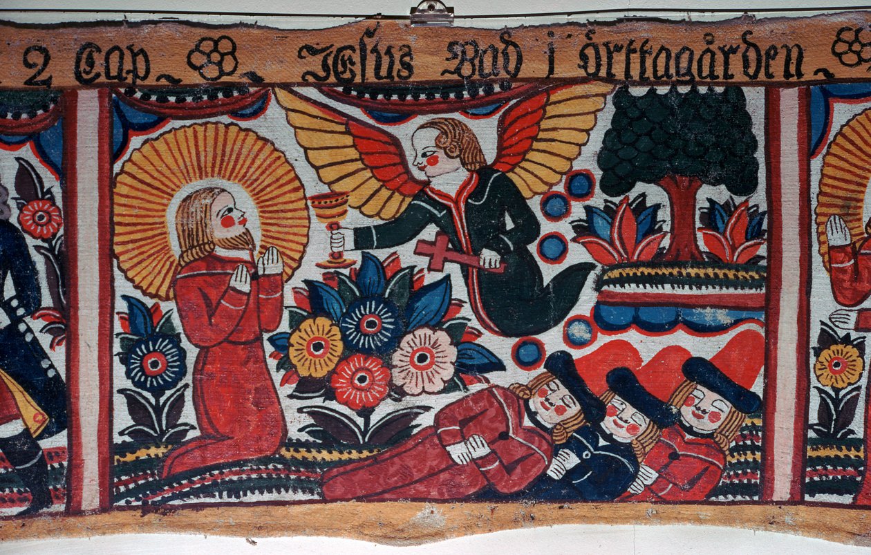 Skildring av lidandet i trädgården från Sverige, 1800-talet av Andres Palsson