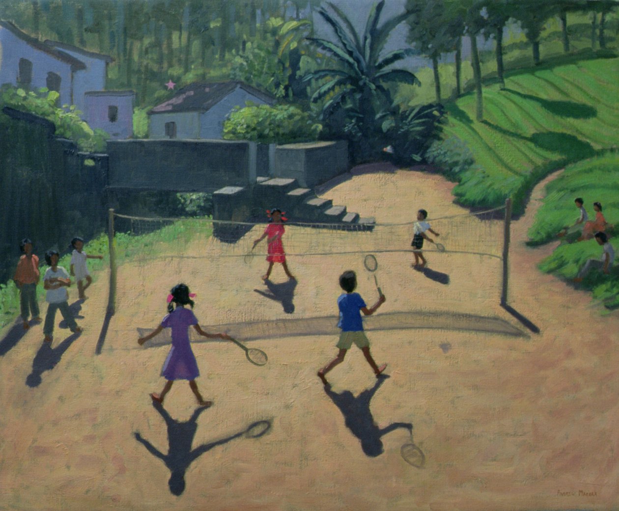 Badminton, Coonoor, Indien av Andrew Macara
