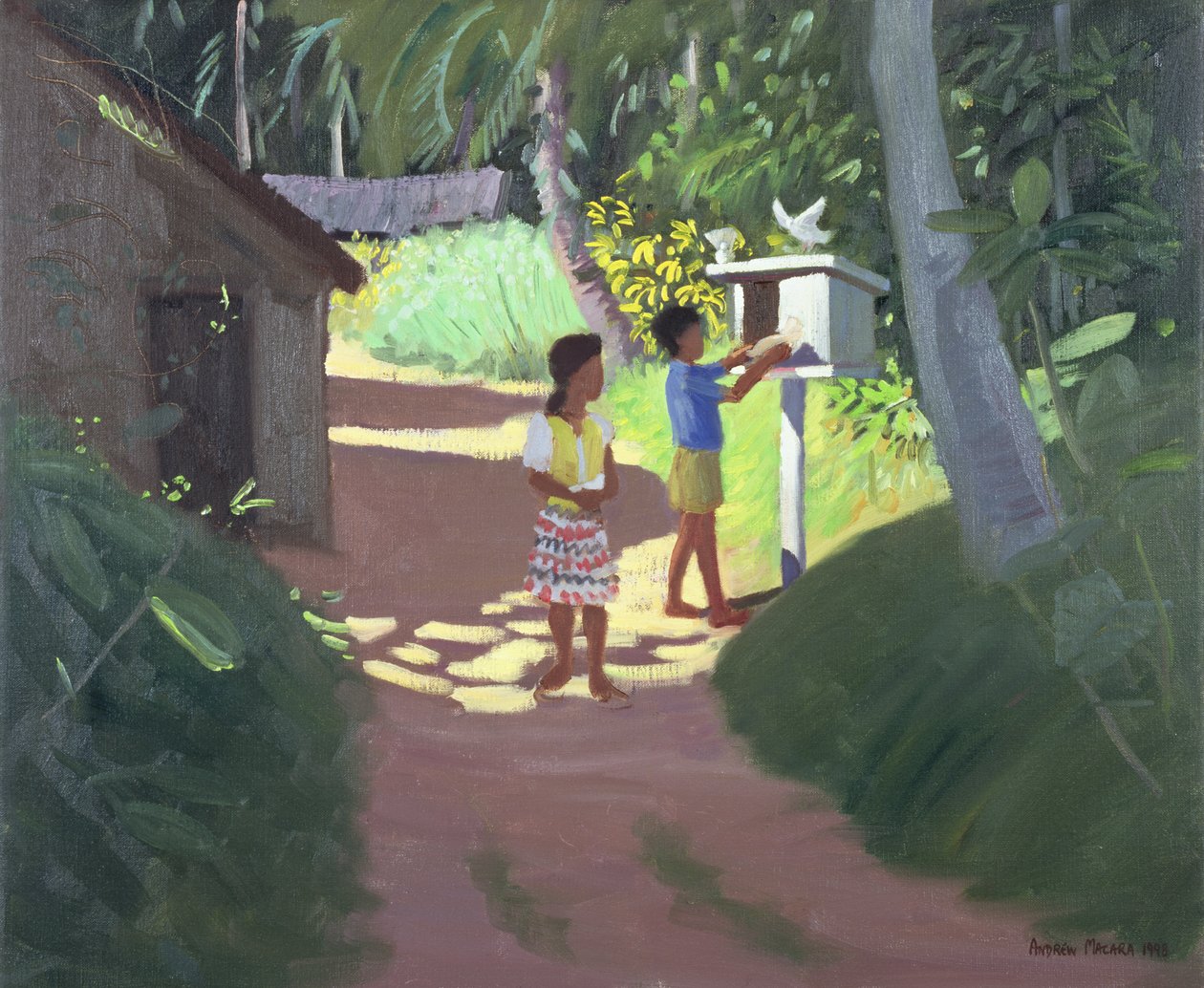 Duvslag, Bentota, Sri Lanka, 1998 av Andrew Macara