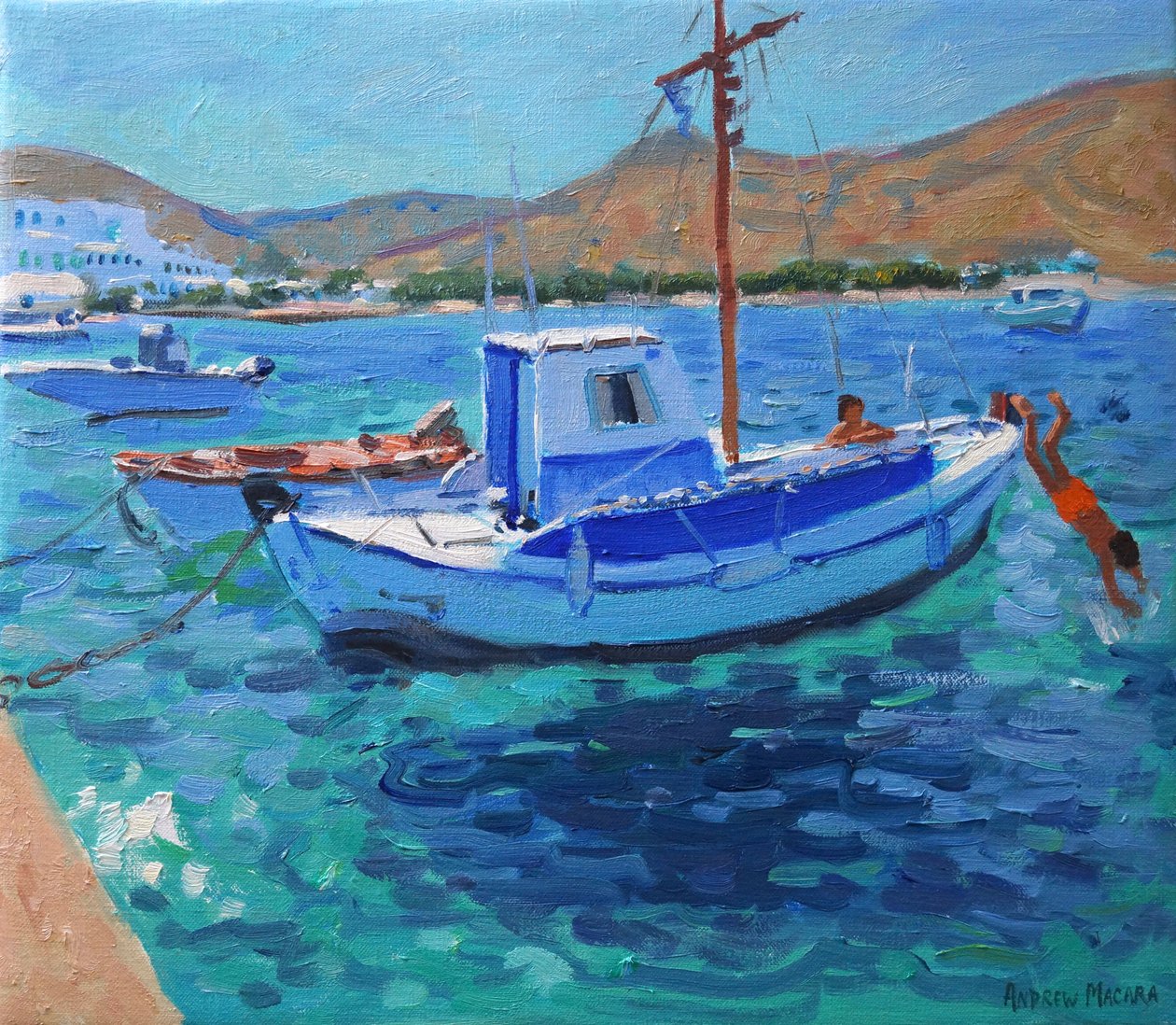 Fiskebåtar av Andrew Macara