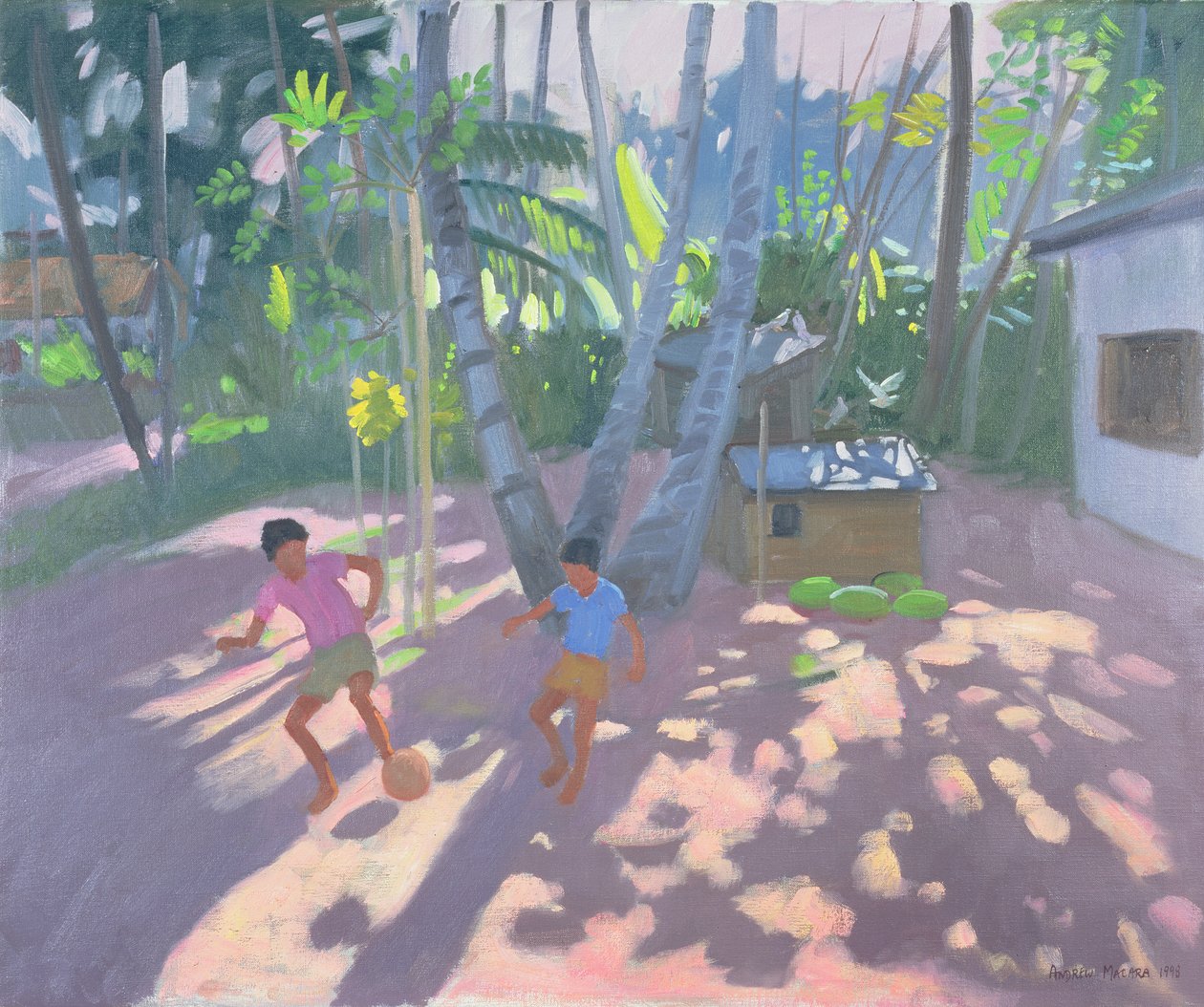 Fotboll, Bentota, Sri Lanka, 1998 av Andrew Macara