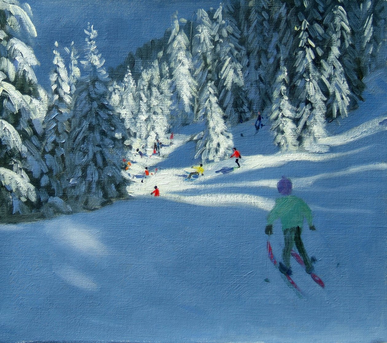 Nysnö, Morzine, Frankrike av Andrew Macara