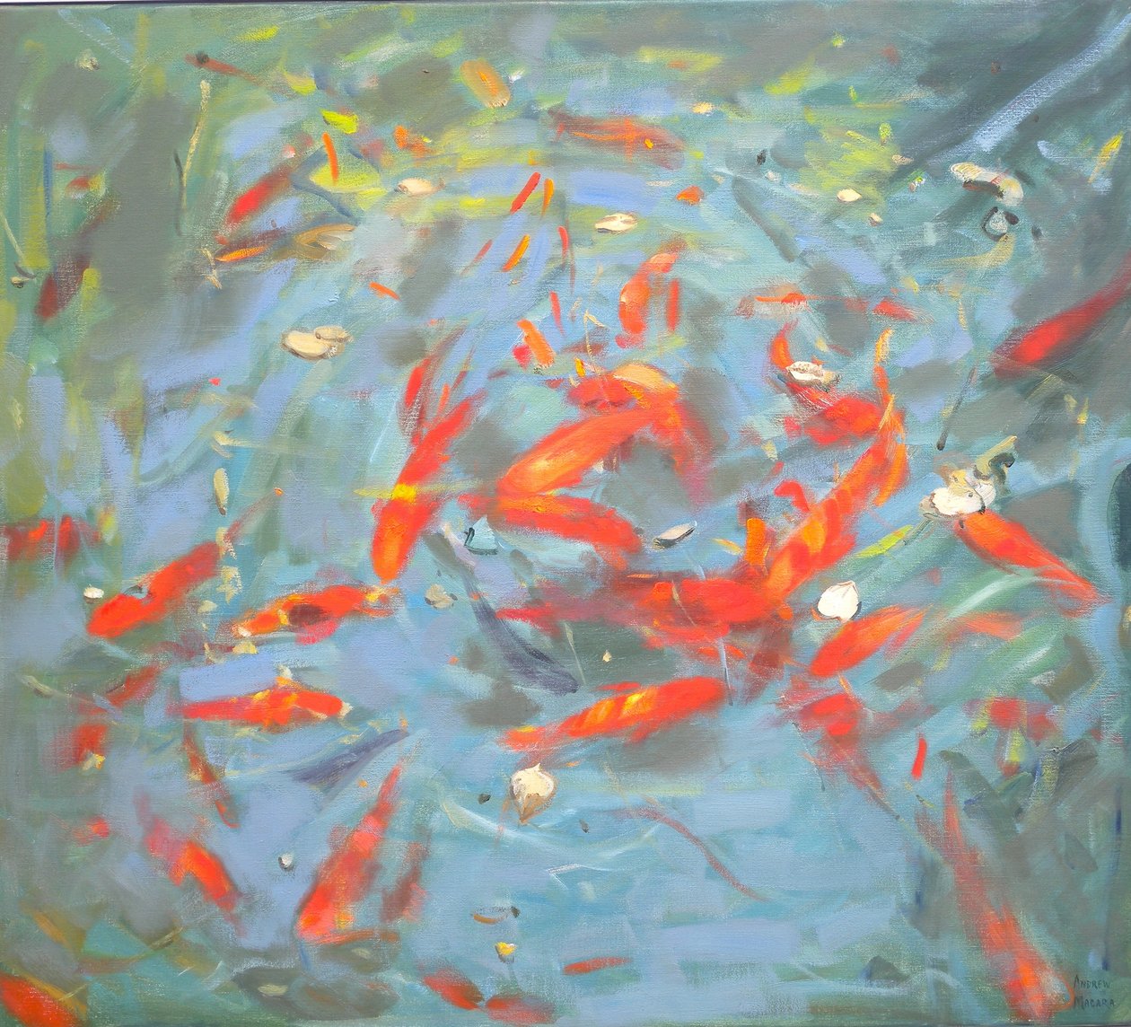 Guldfisk, 2010, av Andrew Macara