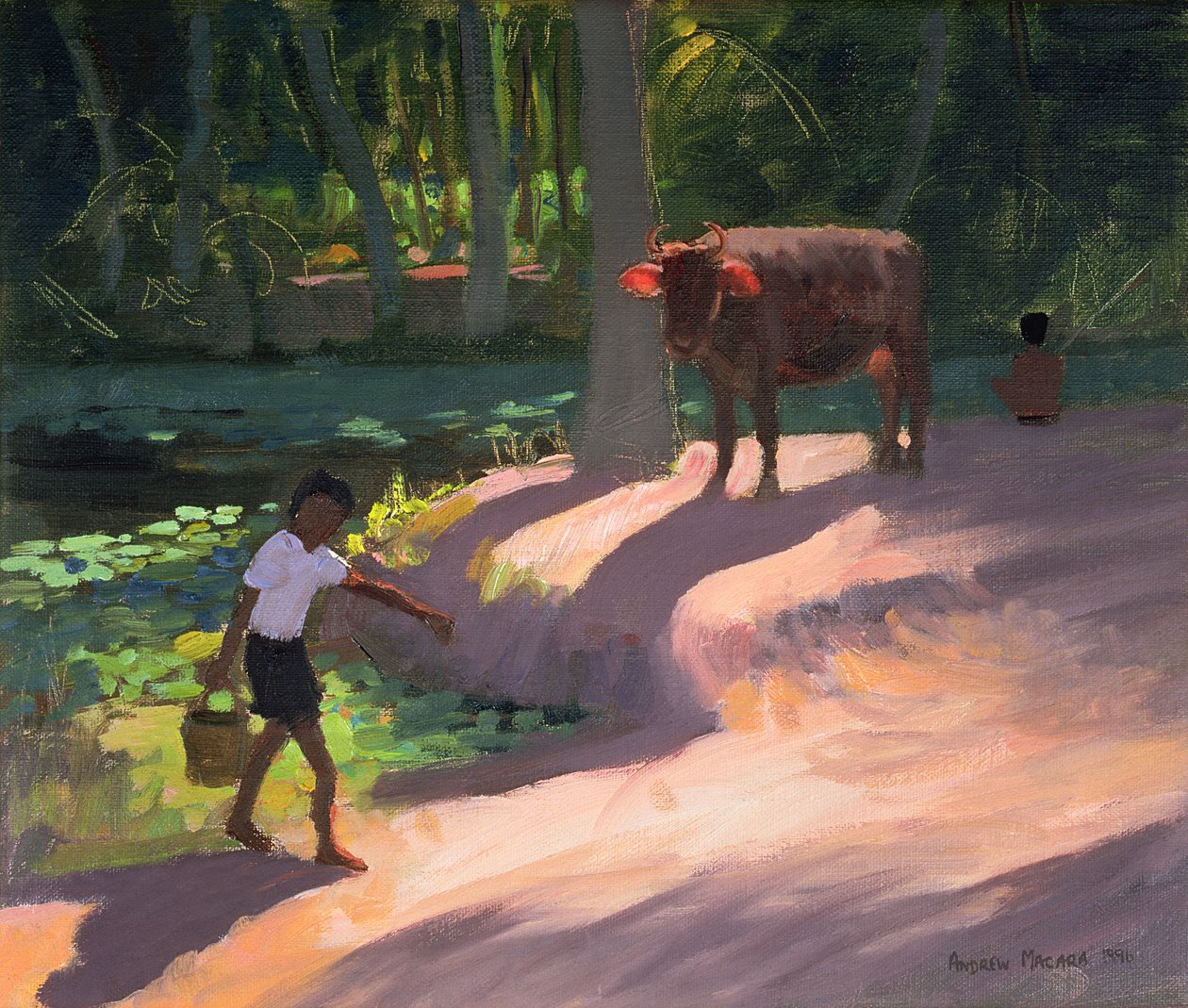 Kerala Backwaters, Indien, 1996 av Andrew Macara
