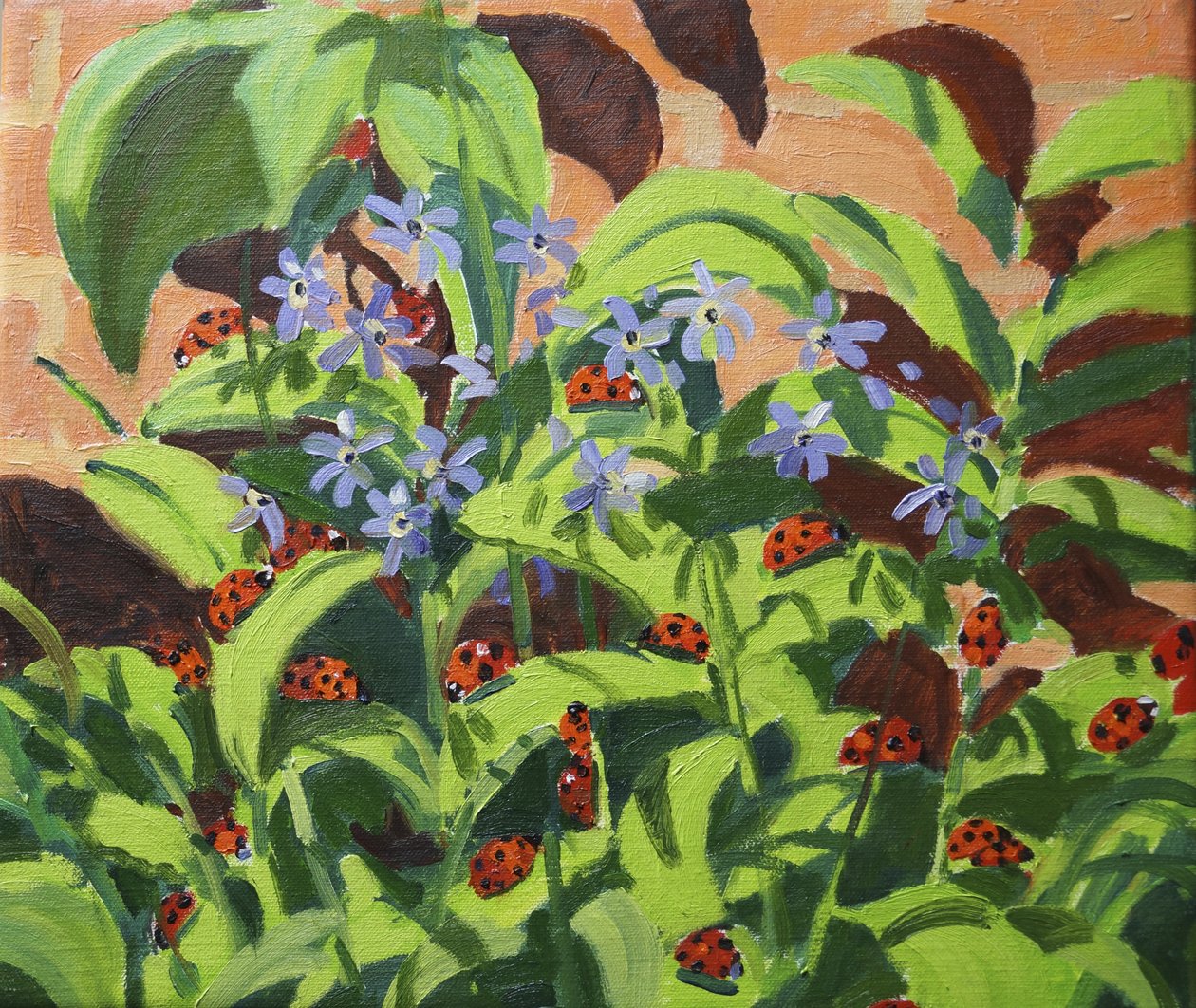 Nyckelpigor, 2013 av Andrew Macara