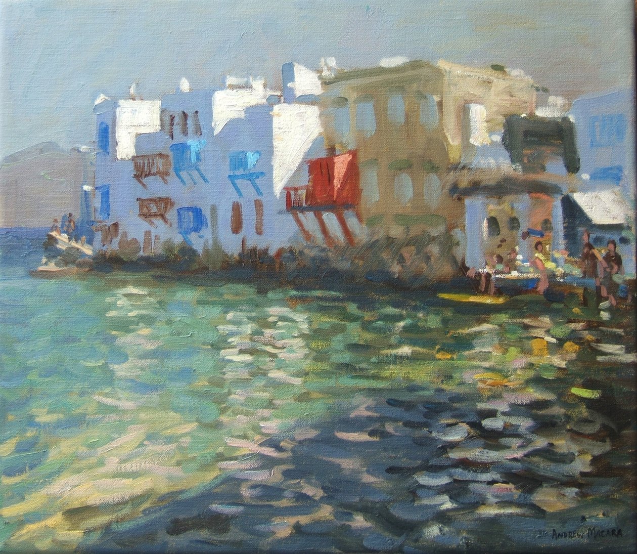 Lilla Venedig, Mykonos av Andrew Macara